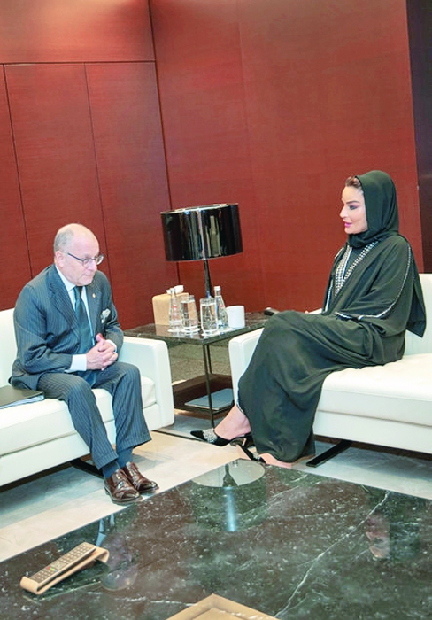 Sheikha Moza Meets Argentine Minister Of Foreign Affairs Read Qatar