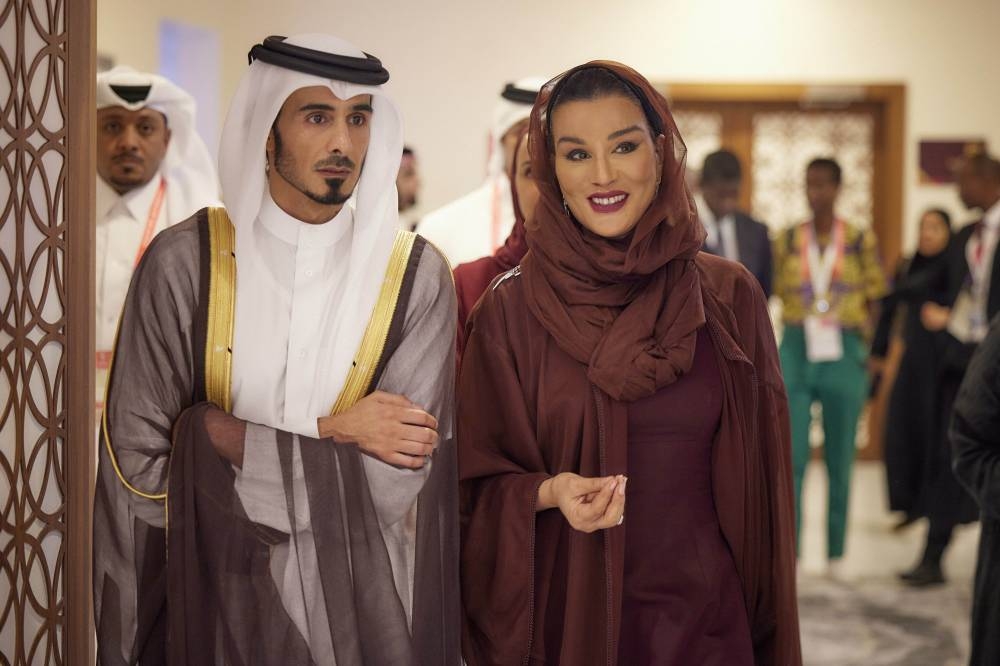 Father Amir Sheikha Moza Attend World Cup Opening Read Qatar Tribune