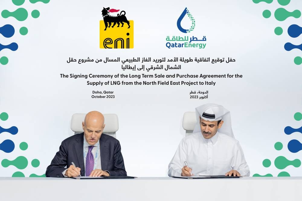 QatarEnergy Eni Sign 27 Year LNG Deal To Supply 1 Mtpa To Italy Read