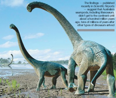 Titanic dinosaurs trekked across Antarctica to reach Australia - Read ...