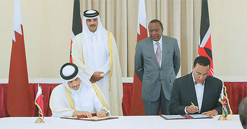 Qatar, Kenya sign deals - Read Qatar Tribune on the go for unrivalled ...