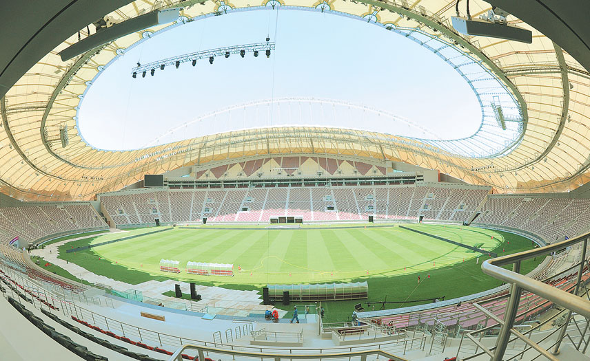 Khalifa International Stadium to dazzle with world-class LED lights ...