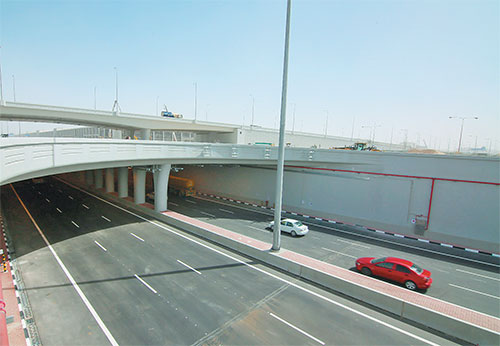 Ashghal: New underpass opens on East Industrial St - Read Qatar Tribune ...