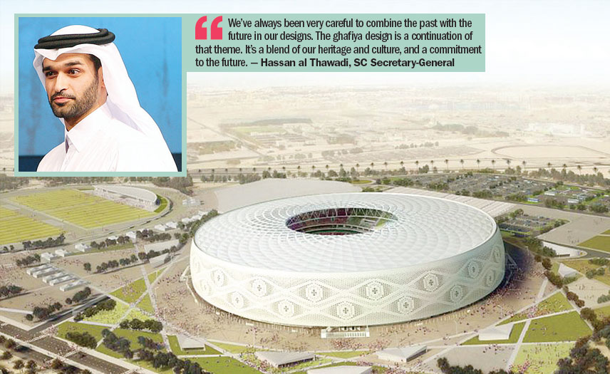 Al Thumama Stadium to be shaped like Arabian headgear 'ghafiya' - Read ...