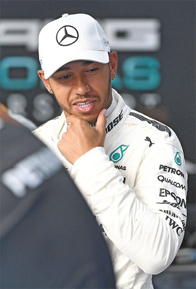 Hamilton Equals Schumacher S All Time Pole Record Read Qatar Tribune