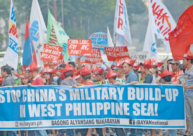 Philippines Protests Against Militarisation Of S China Sea - Read Qatar ...