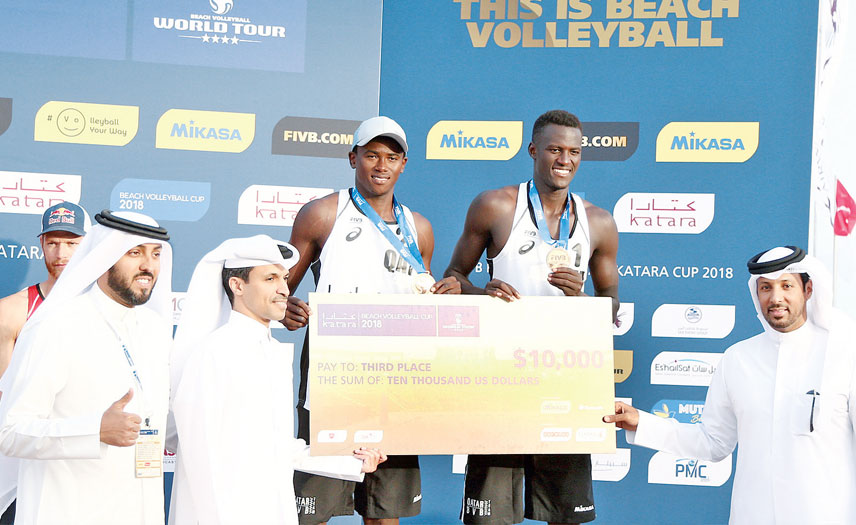 Younousse And Tijan Claim Historic Katara Cup Medal Read Qatar Tribune On The Go For Unrivalled