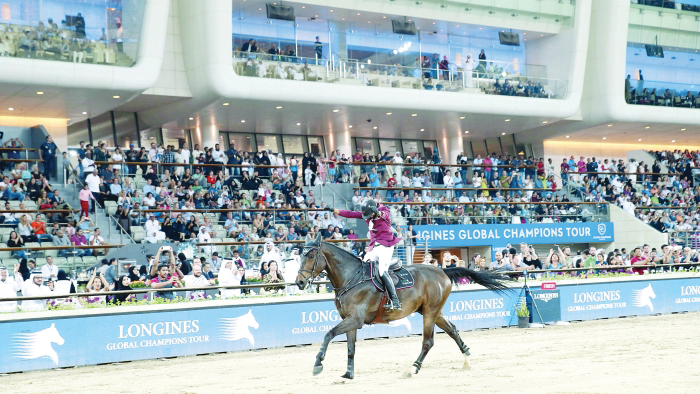 Showjumping stars raring to go Read Qatar Tribune on the go for