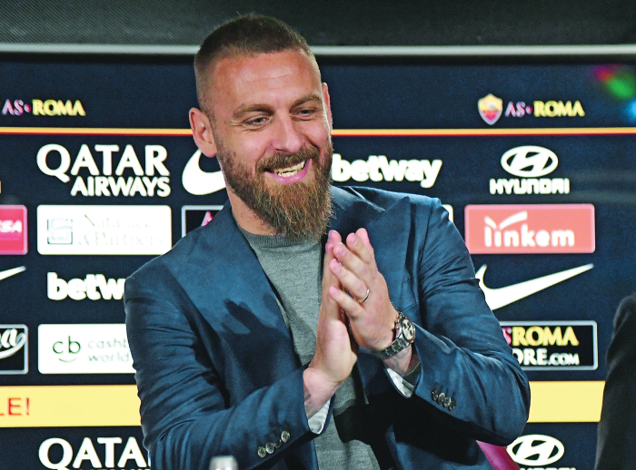 Roma’s ‘heart beat’ De Rossi moving on after 18 years - Read Qatar ...