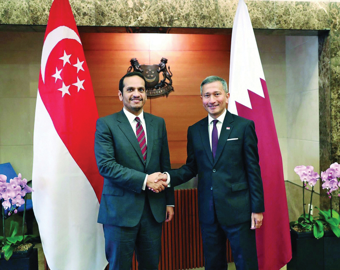 Qatar, Singapore Pledge To Boost Bilateral Ties - Read Qatar Tribune On ...