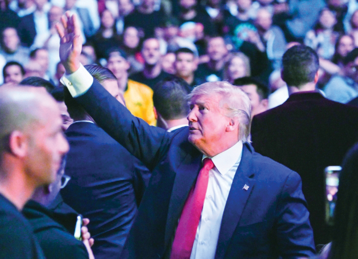 Trump Booed At UFC Fight Night In New York - Read Qatar Tribune On The ...