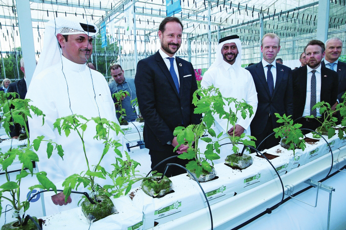 Qatar S 1st Pilot Water Saving Greenhouse Launched Read Qatar Tribune On The Go For Unrivalled