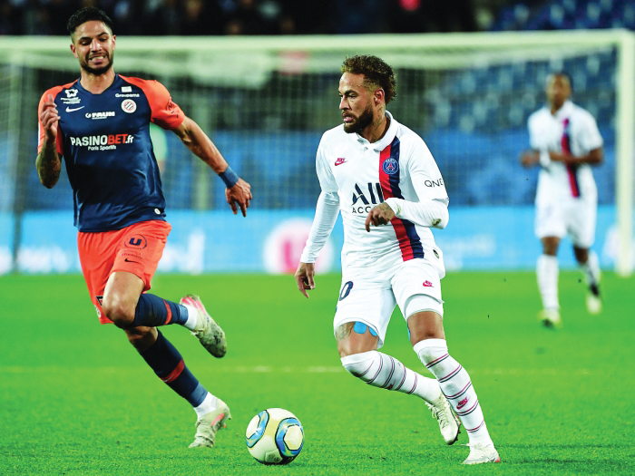 Neymar’s sublime goal inspires PSG to comeback win at Montpellier ...