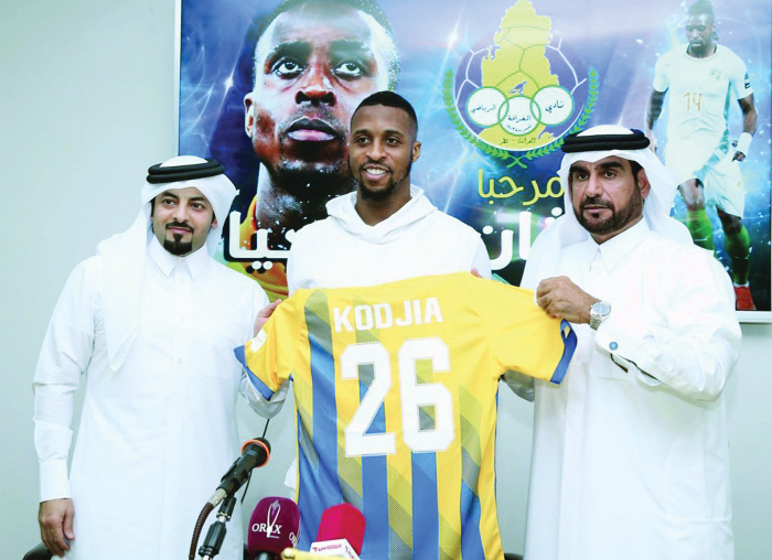 Kodjia eager to get going with Al Gharafa - Read Qatar Tribune on the go  for unrivalled news coverage