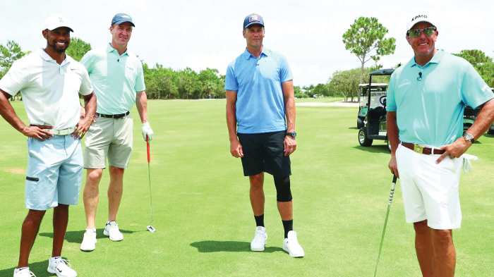 Tom Brady Splits His Pants During Charity Golf Match 