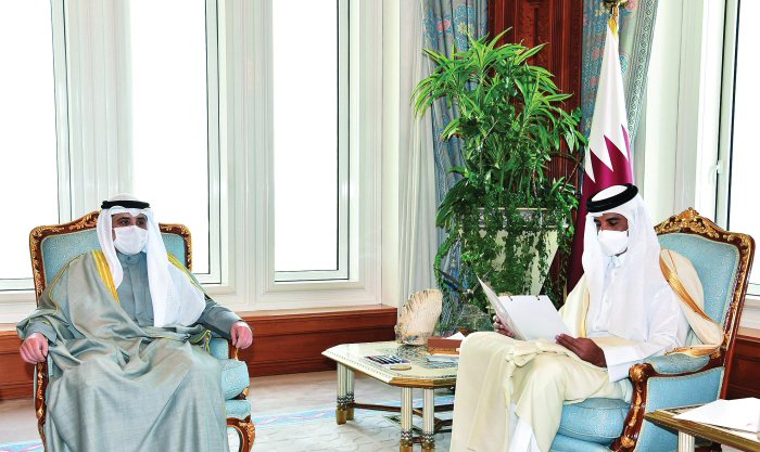 Amir Receives Message From Amir Of Kuwait - Read Qatar Tribune On The 