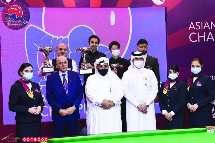 Advani prevails over Sarkhosh to retain win Asian Snooker title Read Qatar Tribune on the go for unrivalled news coverage