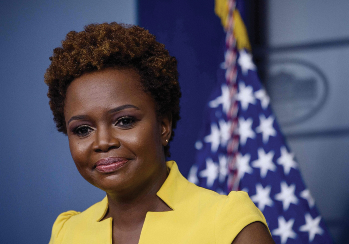 Karine Jean-Pierre becomes first Black woman White House spokesperson ...