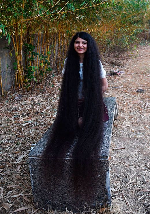 Meet the teenager with the world's longest hair Read Qatar Tribune on