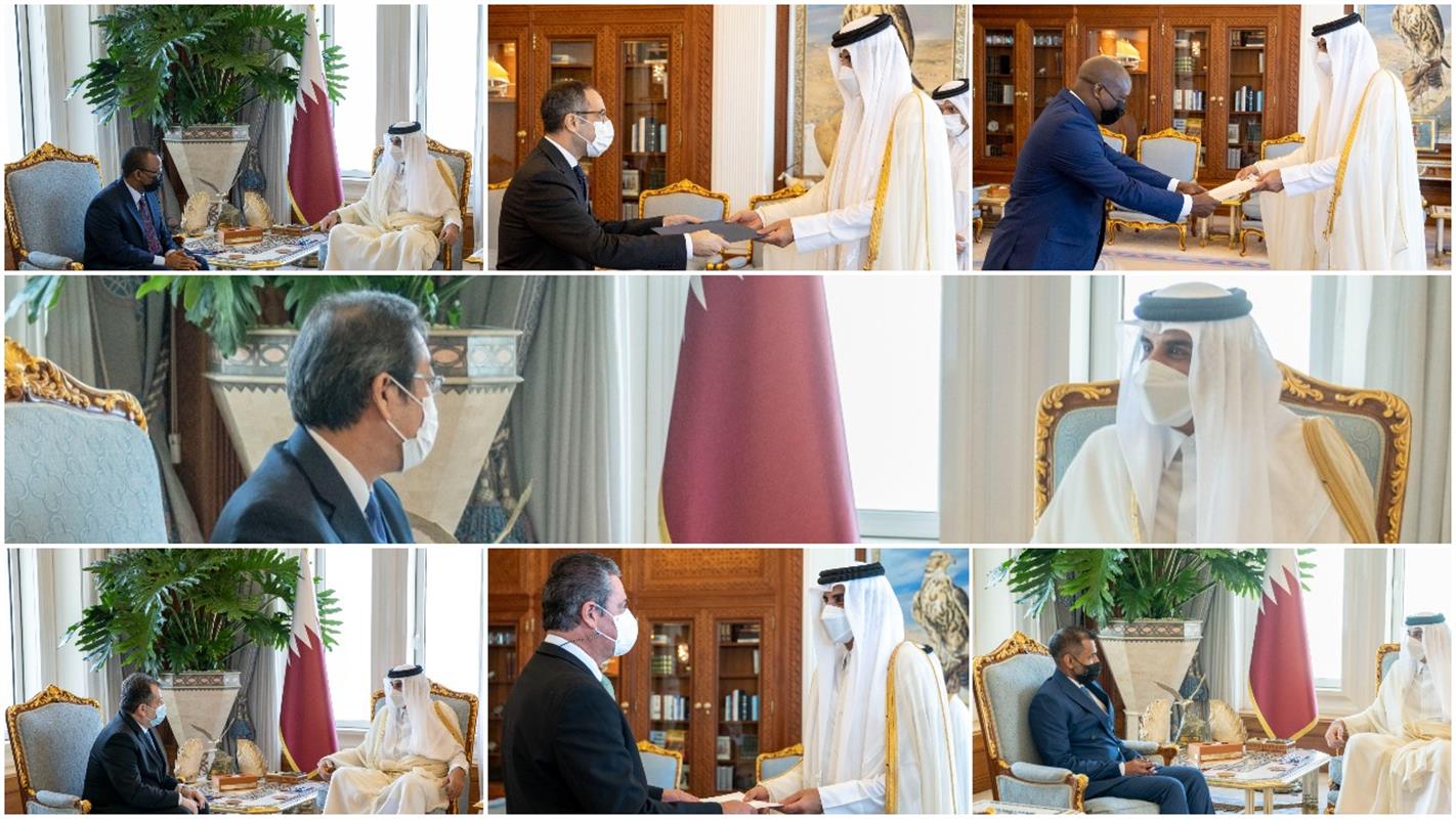 Amir Receives Credentials Of Seven New Ambassadors - Read Qatar Tribune ...