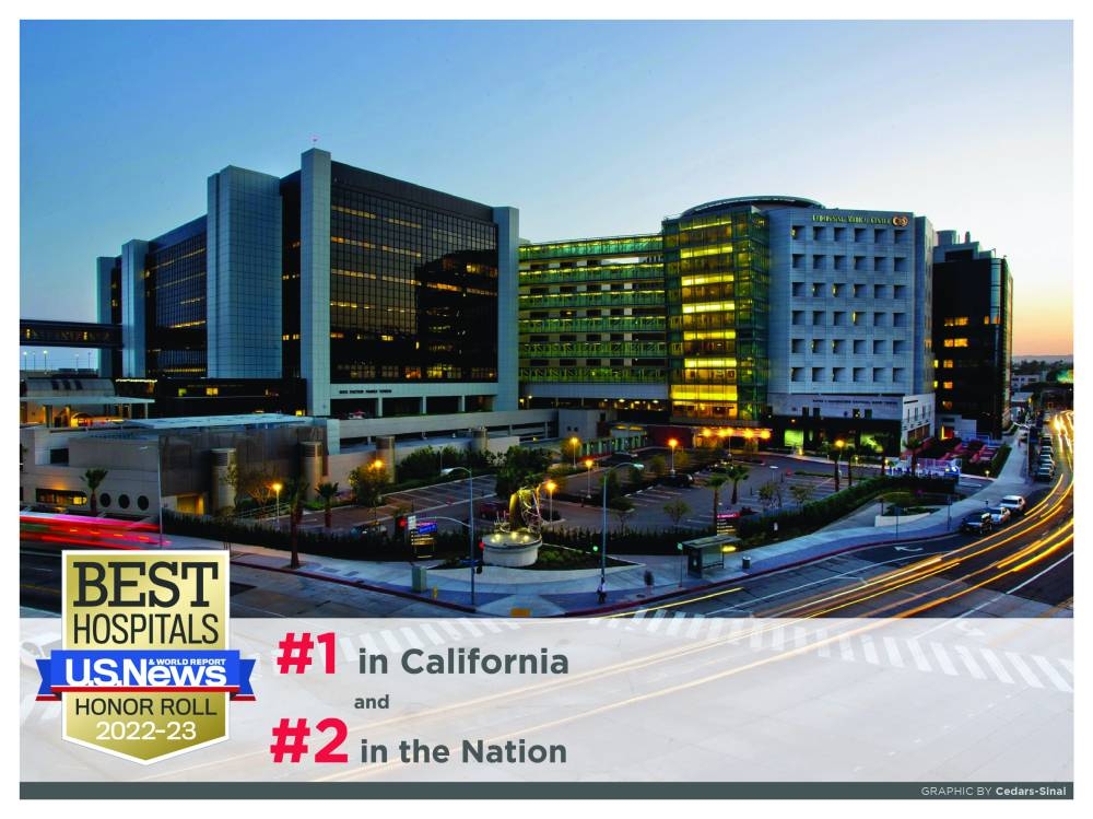 CEDARS-SINAI RANKED NO.2 HOSPITAL IN THE USA AND NO.1 IN CALIFORNIA ...