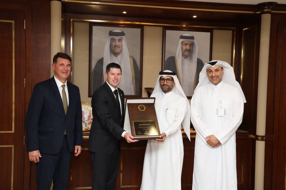 Qatargas receives special recognition from Shell for operational safety ...