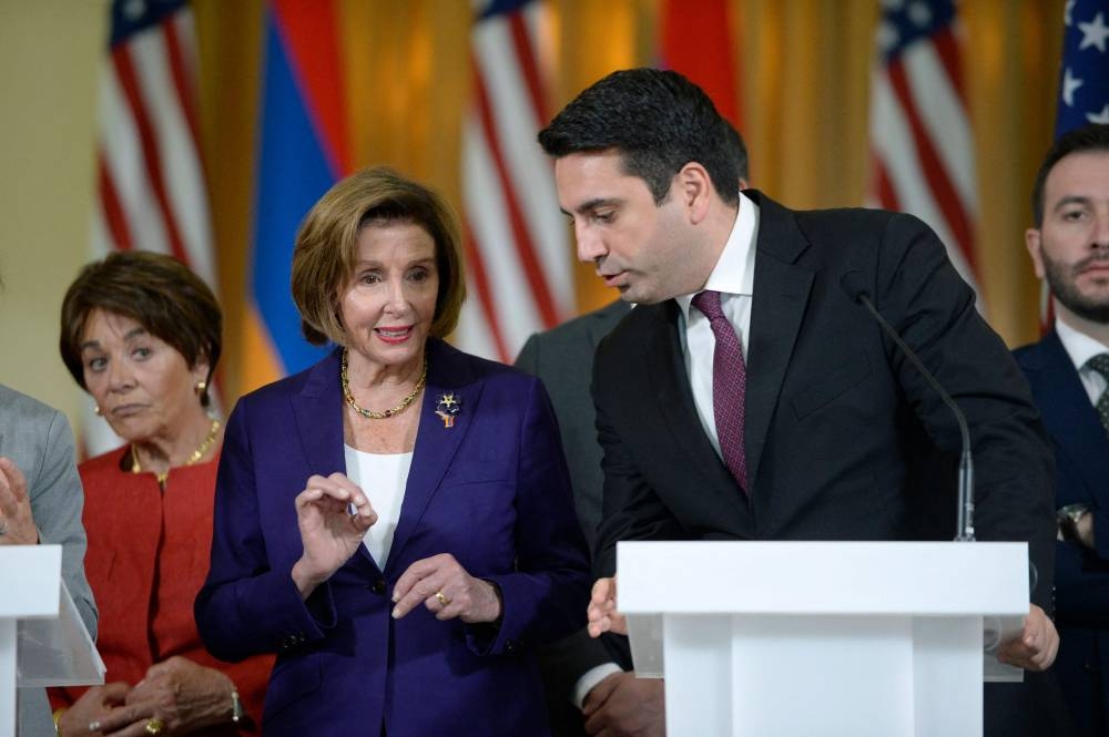 Pelosi condemns Azerbaijan's attacks on Armenia