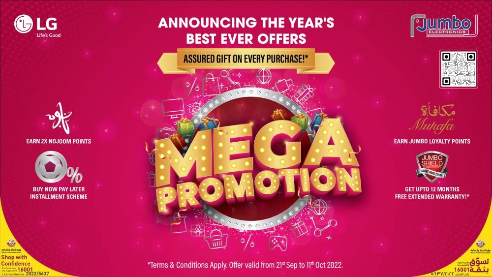 Jumbo Electronics unveils mega promotion to celebrate WC Read Qatar