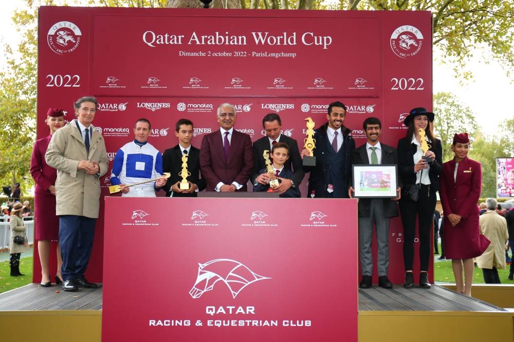 Massive Qatari success as Qatar Prix de l Arc de Triomphe