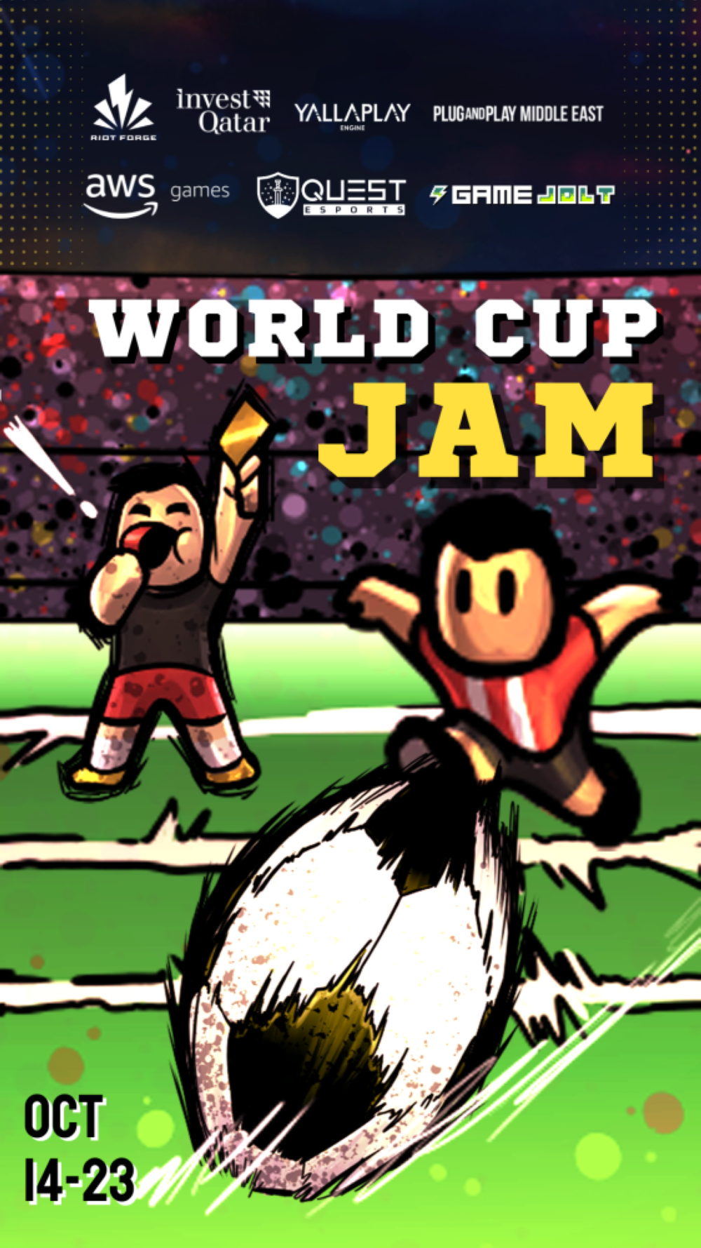 Game Jolt, Invest Qatar, Quest Esports and AWS launch World Cup Game Jam -  Read Qatar Tribune on the go for unrivalled news coverage