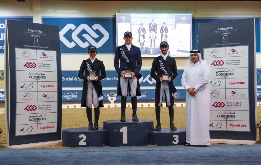 Saoud Al Boinin beats Maryam to top dressage event at Longines Hathab ...