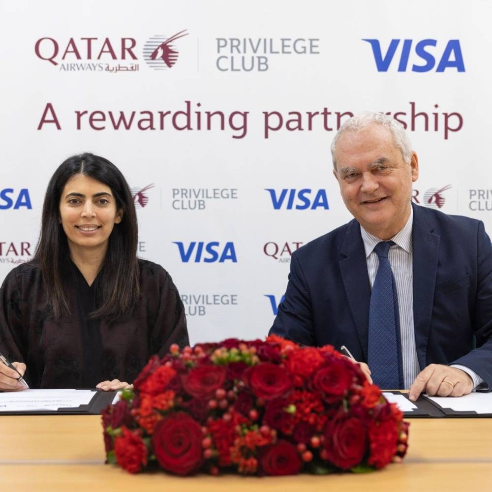 Qatar Airways Privilege Club, Visalaunch 10-year Global Partnership ...