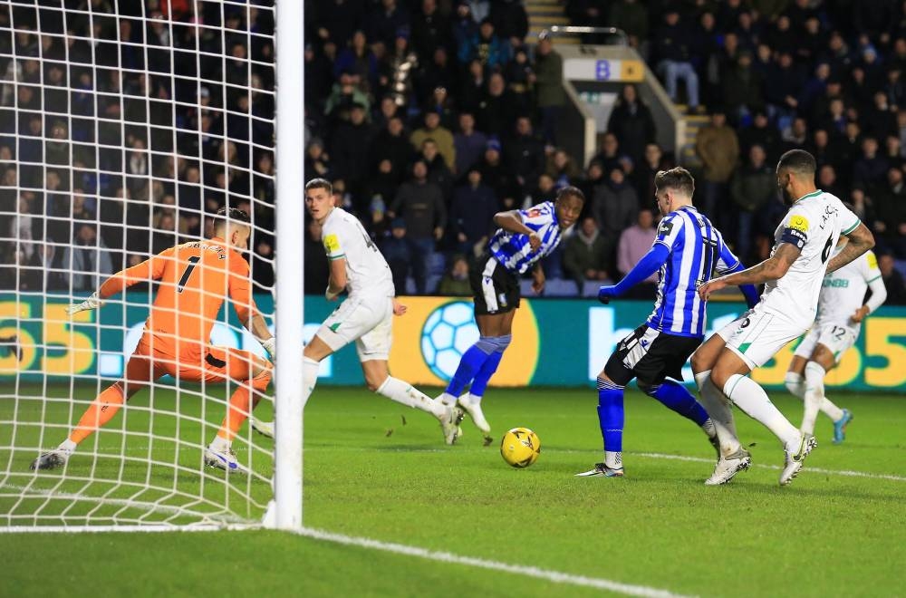 FA Cup third round: Sheffield Wednesday shock Newcastle and Blackpool  thrash Premier League side Nottingham Forest