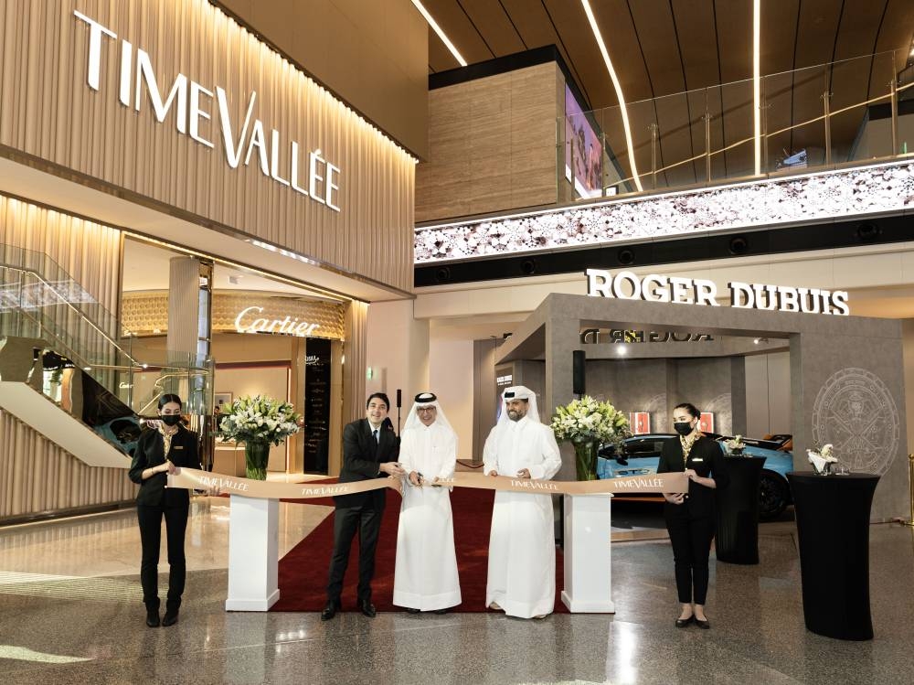 TimeVall e opens its 1st Middle Eastflagship boutique at Qatar