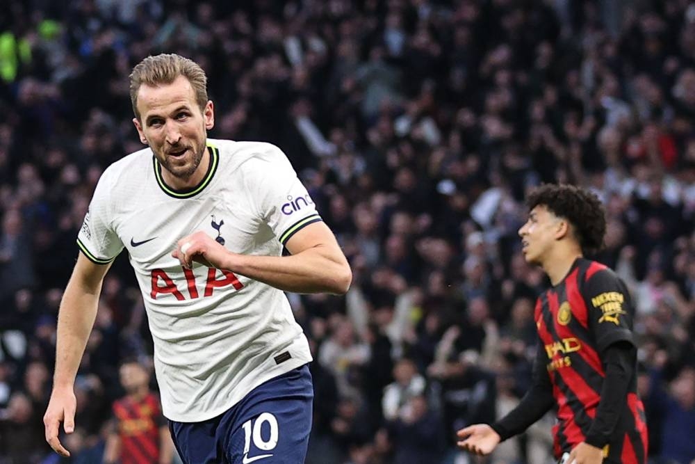 Harry Kane Tottenham Manchester City Premier League 