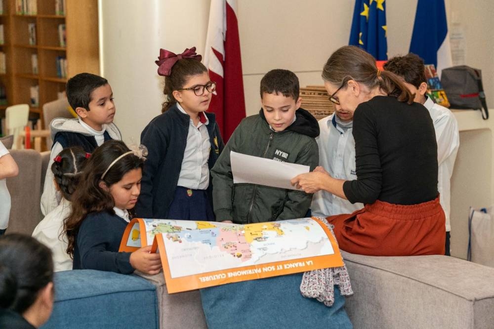 French Institute hosts Doha Academy Al Waab Primary students - Read ...