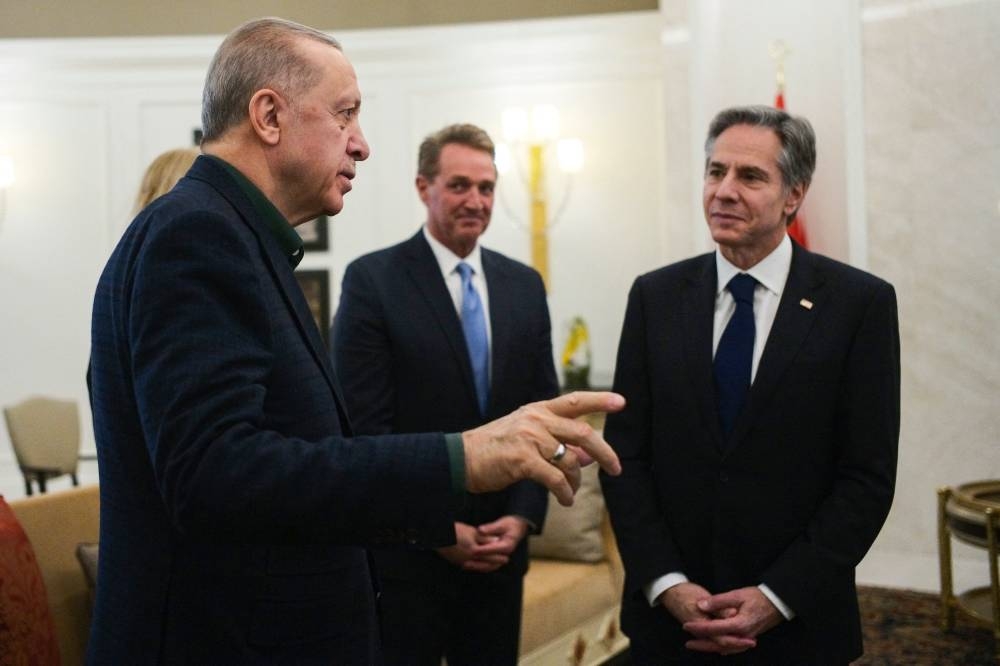 Blinken Meets Erdogan, Praises ‘heroic Efforts’ After Earthquakes ...