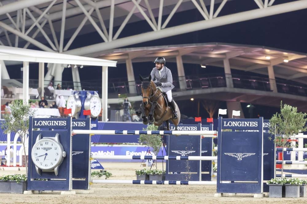 Weishaupt claims Longines Global Champions Tour Grand Prix of Doha