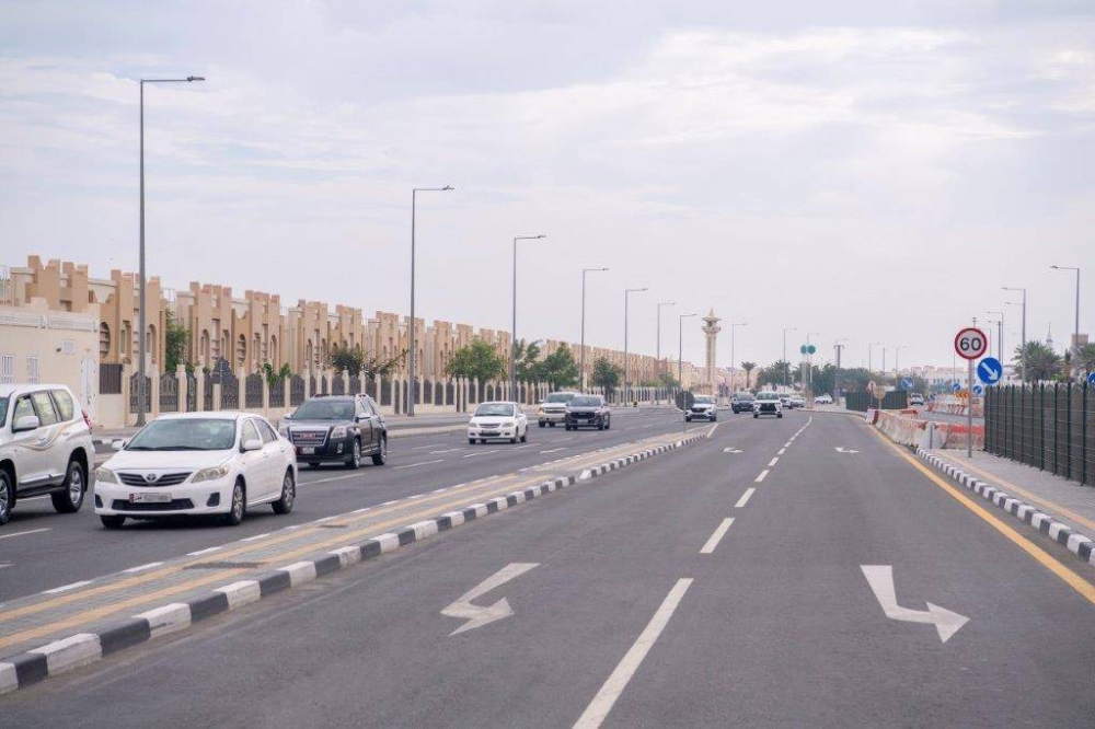 Development works on Al Wukair Road contribute to enhancing traffic ...