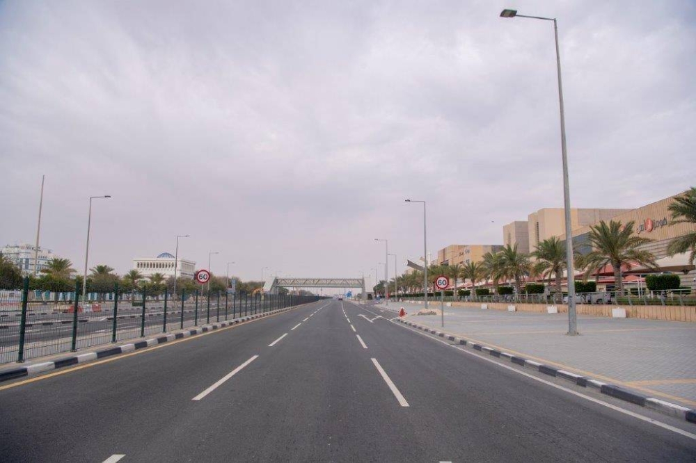 Development works on Al Wukair Road contribute to enhancing traffic ...