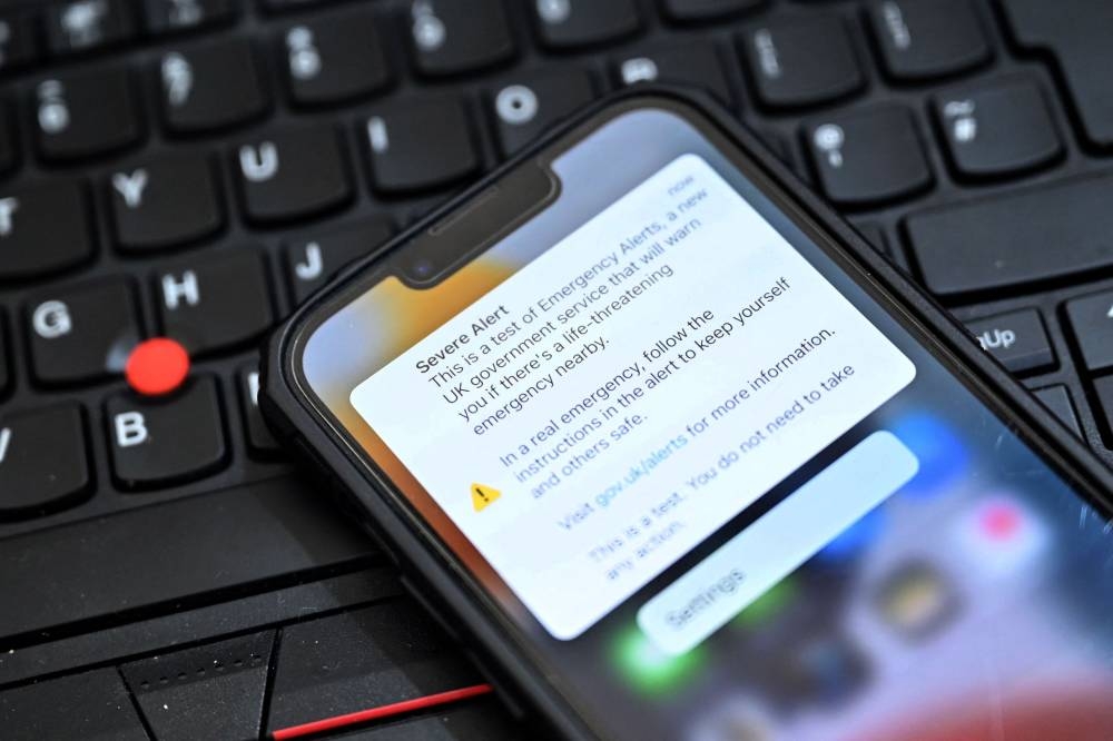 Millions Of British Phones Receive Test Of New National Alert System ...
