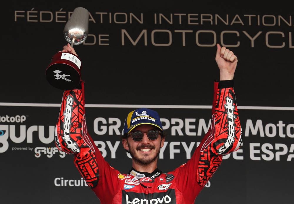 Bagnaia holds off Binder as Spanish MotoGP goes down to the wire - Read ...