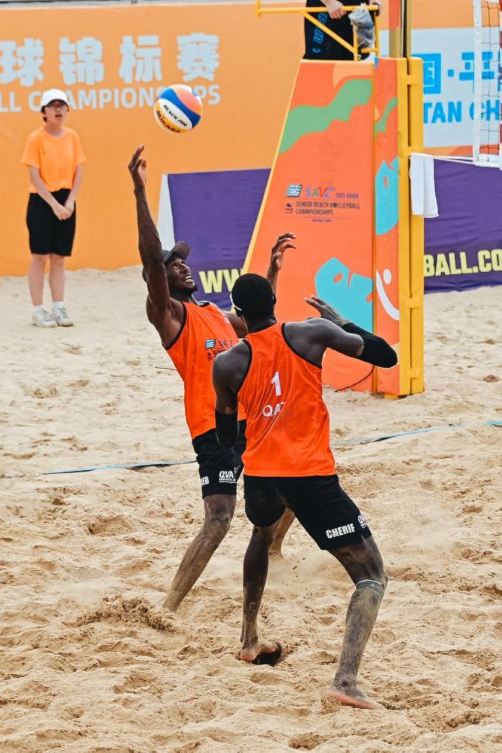 Qatar’s Cherif And Ahmed In Senior Asian Beach Volleyball C’ship Semi Finals Read Qatar