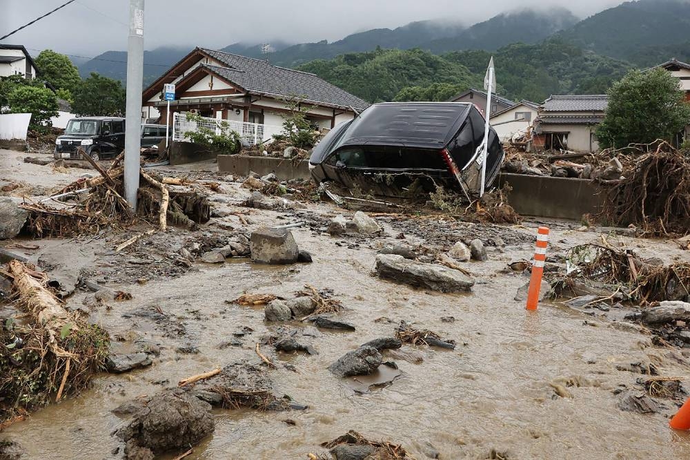 Heavy Rains Cause Flooding, Mudslides In Southwest Japan - Read Qatar 