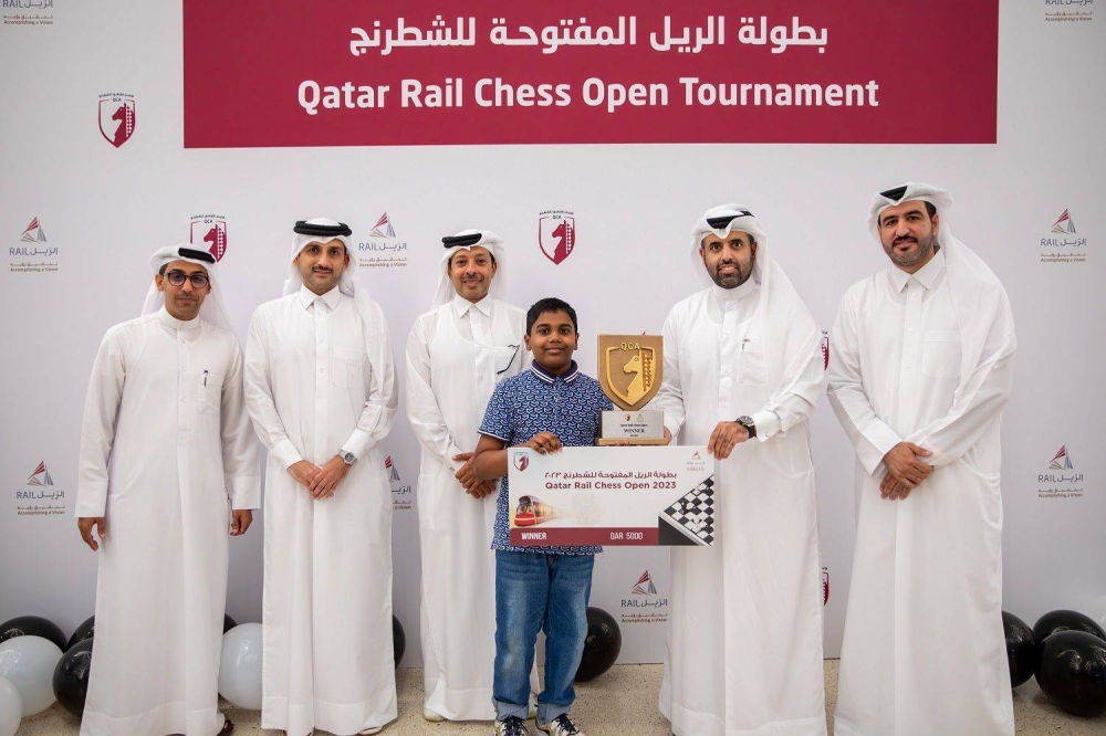 Qatar Rail, QCA conclude Qatar Rail Chess Open 2023