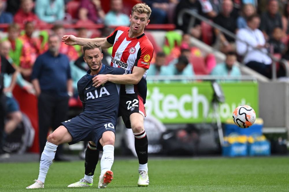 Spurs start post-Kane era with a 2-2 draw at Brentford