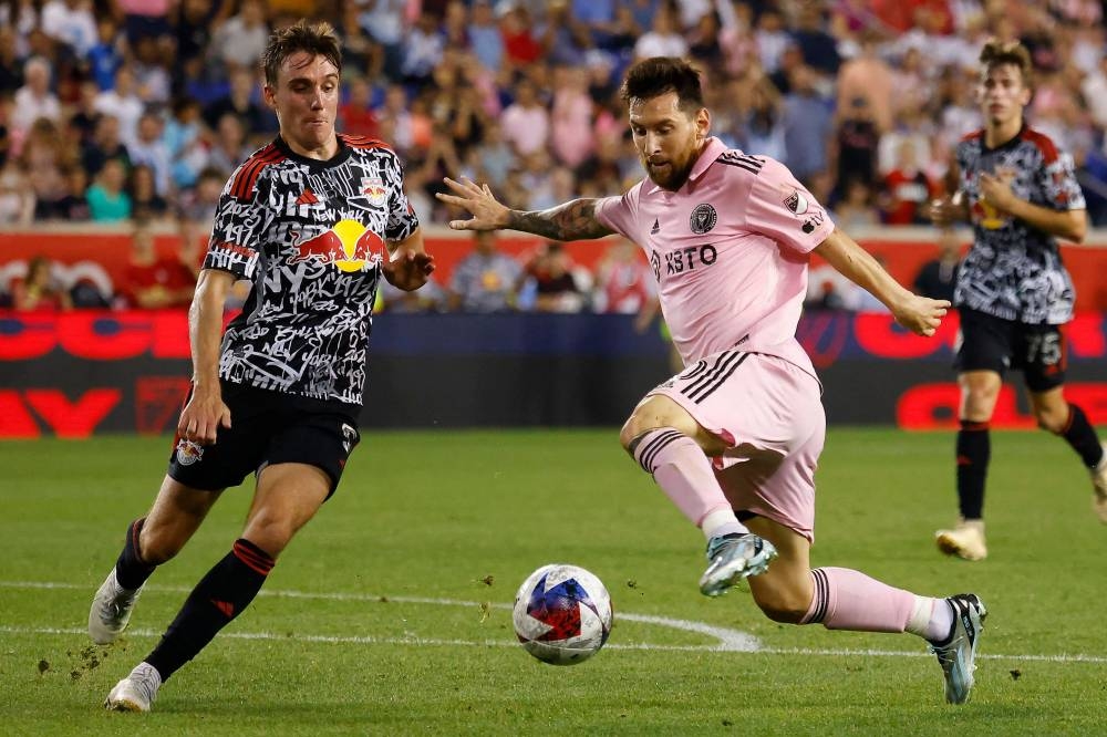 Lionel Messi and Inter Miami vs. Red Bulls in New Jersey