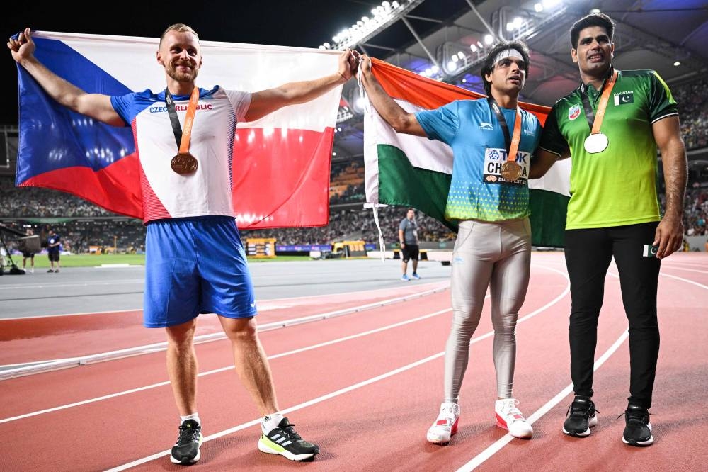 Javelin star Chopra makes history again for India; Nadeem wins first