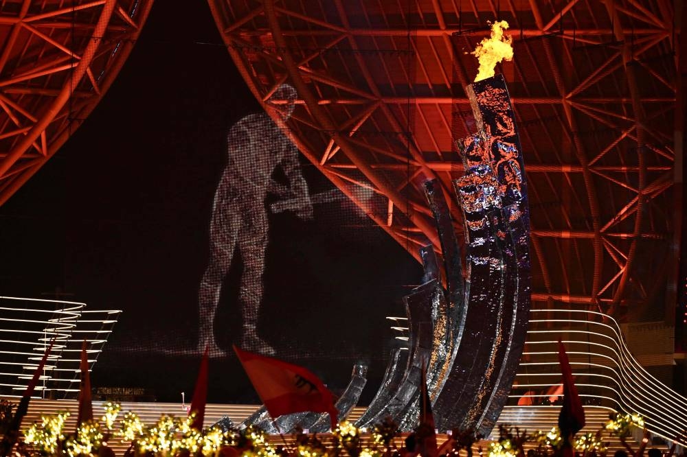 Spectacular stunt caps Southeast Asian Games Opening Ceremony for