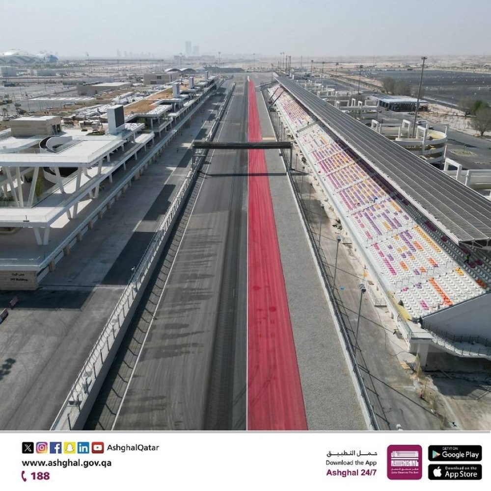 Lusail International Circuit ready to host Formula 1 Qatar Grand Prix